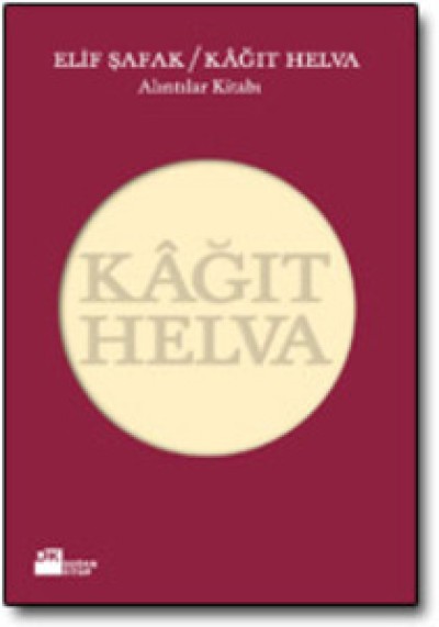 Kâğıt Helva (Karton Kapak)